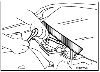 Procedure without Cowl Top Cover